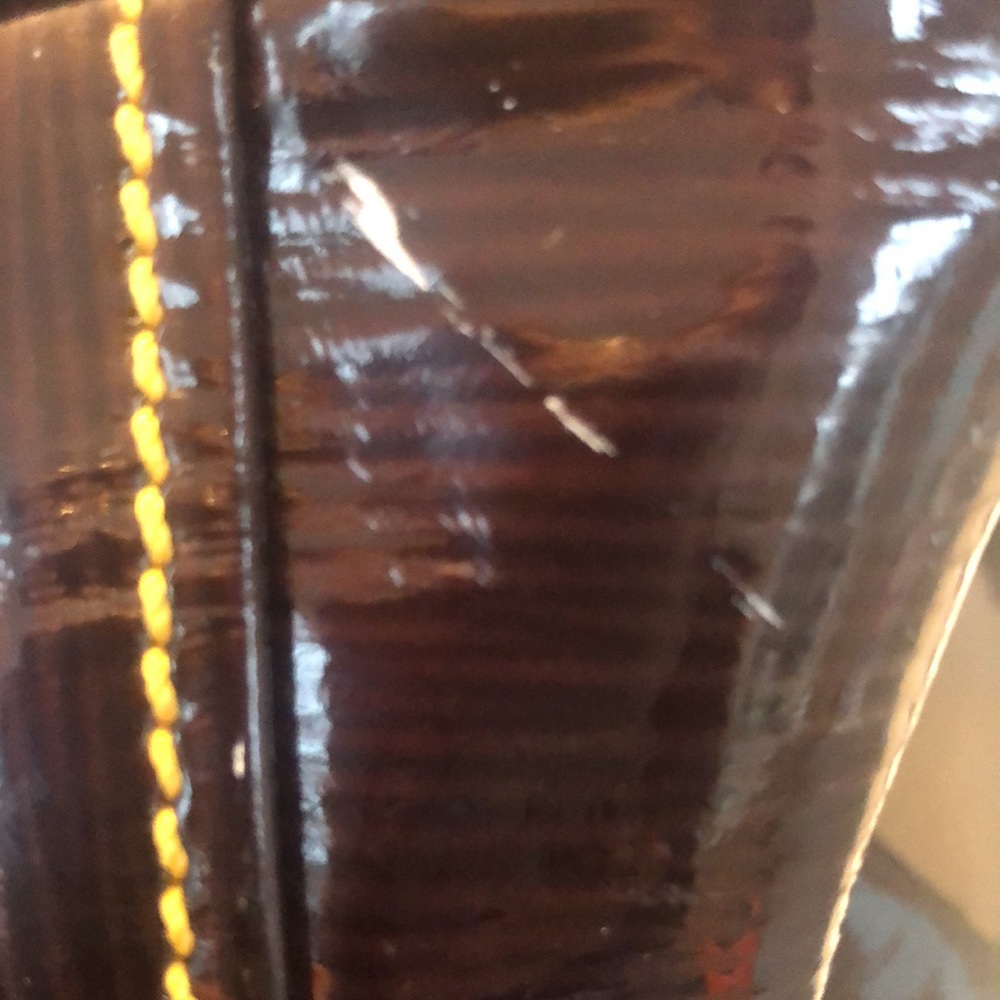 Prada Hobo Bag - Brown Patent Leather - Picture 14 of 14